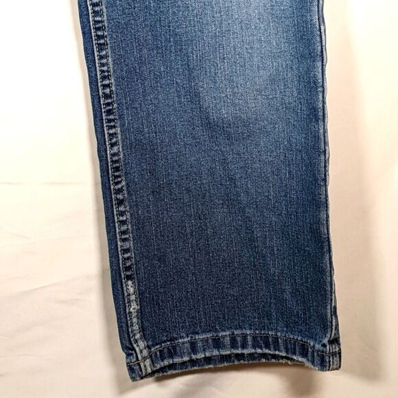 Tommy Hilfiger Women's  Distressed Classic Boot Denim Jeans - Picture 5 of 8